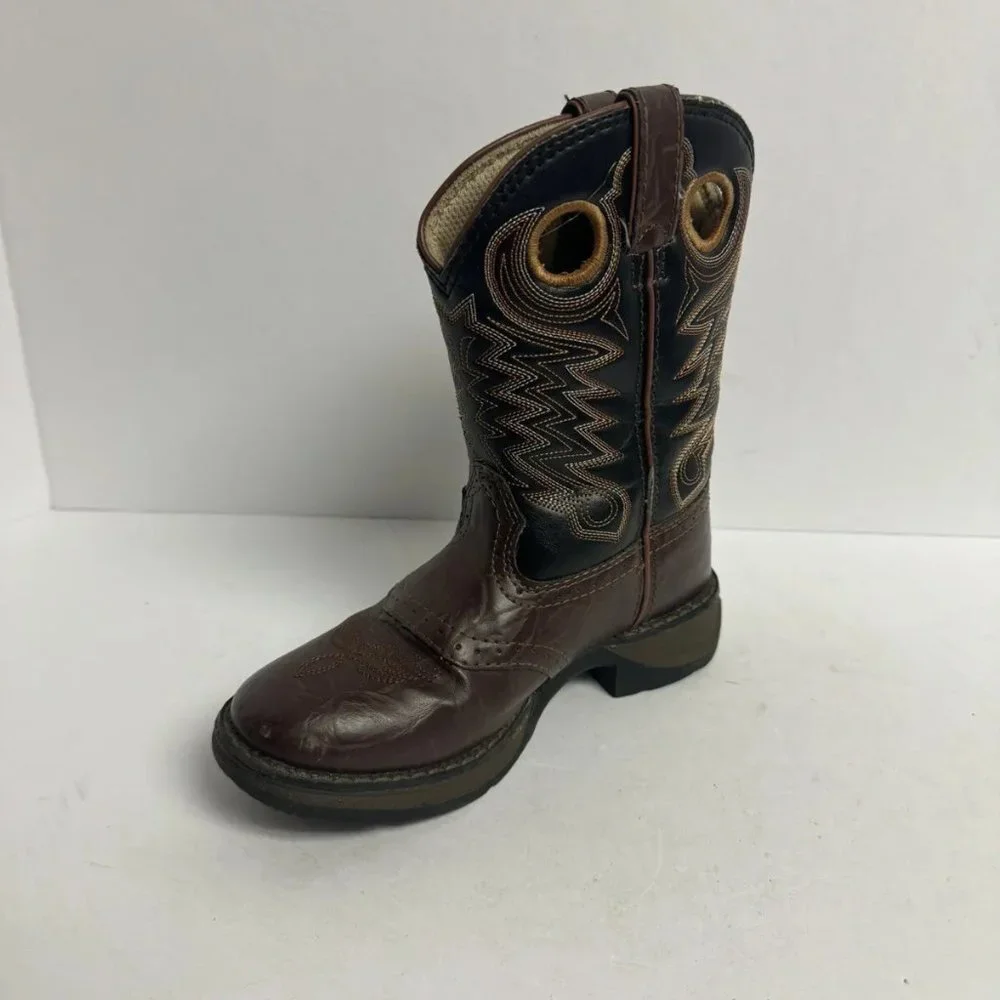 Durango Rebel Western Boot Brown Size 13 M Little Kid